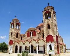 Agklisides village on Cyprus