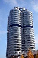 tall modern building in germany
