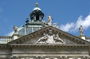 historic architecture of munich