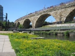 bridge over the river messessi