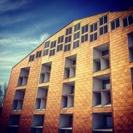 building in modern style