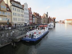 Gdansk Motlawa And The Old Town