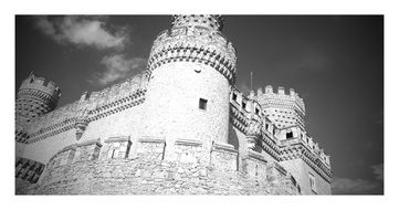 medieval fortress in Madrid, Spain