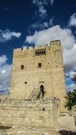 medieval castle in Kolossi