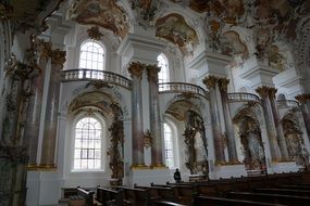 church interior in Munster