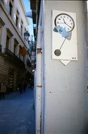 funny street art in Barcelona Spain