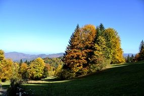 Mountains Pieniny trail