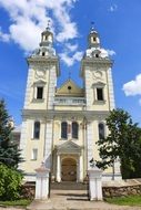 Church Architecture Blue