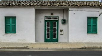 Cyprus, old house exterior