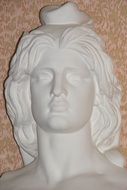 statue of Mary at the town hall