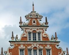 Baroque orange building in Germany