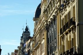 Madrid Through Large Facades