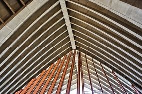architecture of sydney opera close up
