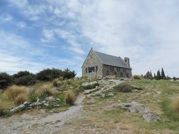 stone church in New Zealand