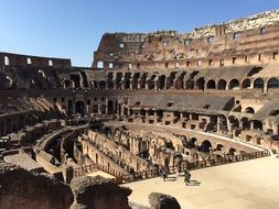 Antique Stadium in Rome, Italy