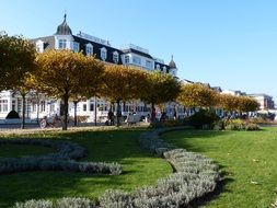 promenade on the island of usedom