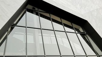 modern construction outside of the city centre
