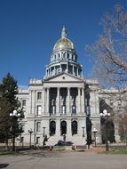 Capitol building with its Golden dome, Denver