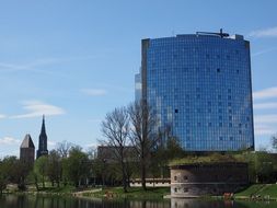 Maritime Hotel architecture Ulm