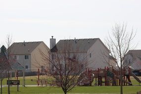 playground near houses