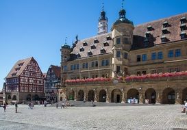 market square in Rothenburg ob der Tauber
