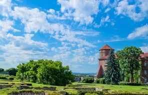 fortress in Krakow, Poland