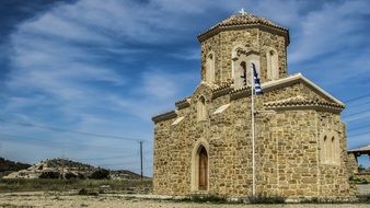 stone built church in Oroklini