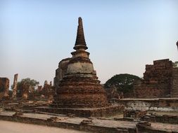 ruins in ayyutthaya