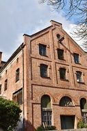 Brick walled building