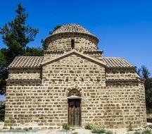 ancient orthodox church building, Cyprus, Potamia