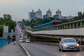 city ââroad in Kiev