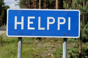 sign of the city helppi in finland