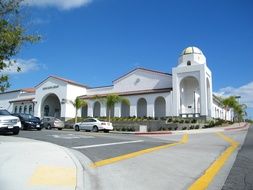 library building in california