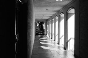 urban building interior perspective