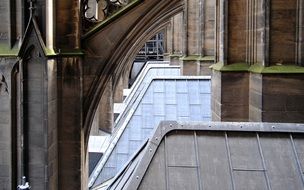 side window at cologne cathedral