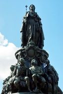Monument to Catherine 2 in St. Petersburg