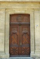 house entrance in france