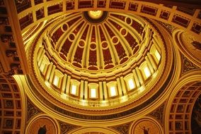 golden dome in usa parliament