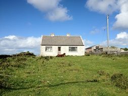 old white house in Ireland