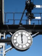 street clock sign in yorkshire