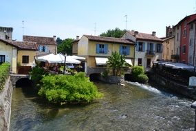 Landscape of Old buildings in Italy