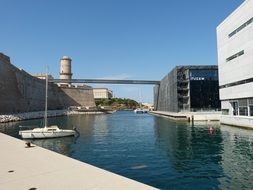 fortress in marseille in the south of france