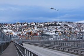 Tromso Bridge scenic