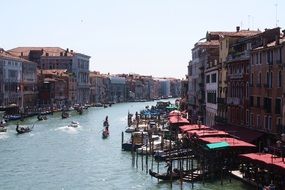 Beautiful channel in italy, Venice