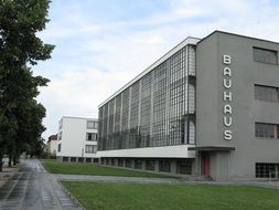 bauhaus building in Dessau