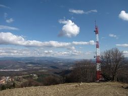 the antenna on the edge