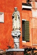 stone old St Mark's square in Venezia