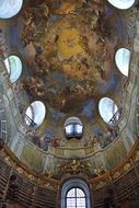 Vienna National Library ceiling