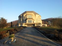 The Goetheanum is the world center for the anthroposophical movement in Dornach