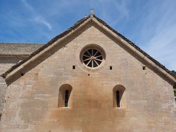 church windows at Senanka abbey